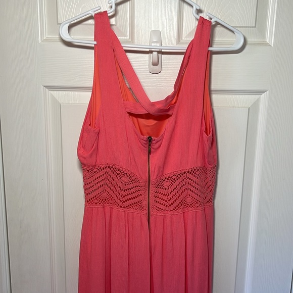 Xhilaration Peach Maxi Dress - Size L - Picture 4 of 7